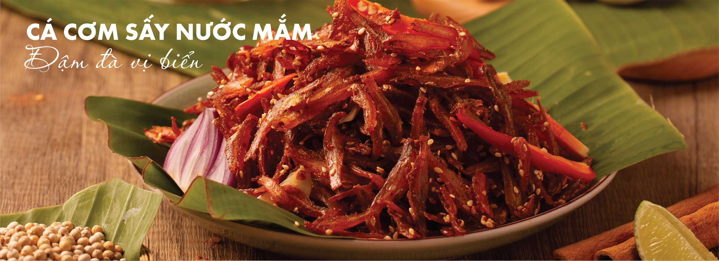 Cá cơm sấy nước mắm - Đậm đà vị biển