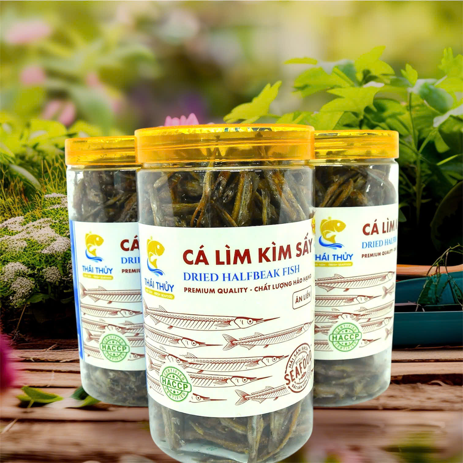 Cá lìm kìm sấy giòn hộp 200g